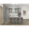 New model gray plywood hanging cabinets for kitchen